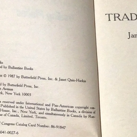 80s vintage Sugar & Spice Janet Quin Harkins 1987 - Picture 3 of 3